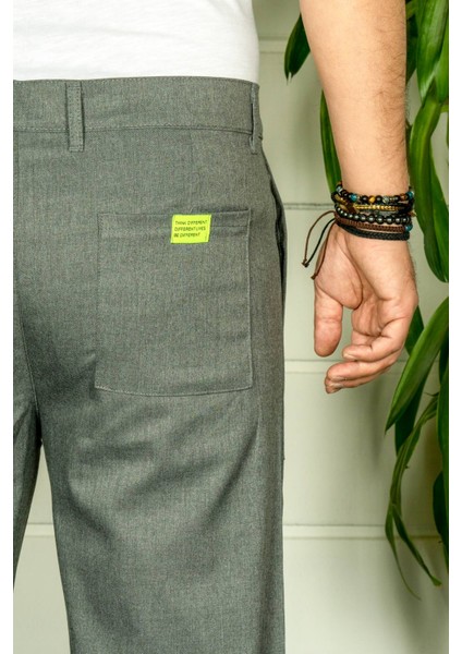 Erkek Füme Geniş Kesim Pantolon modelleri