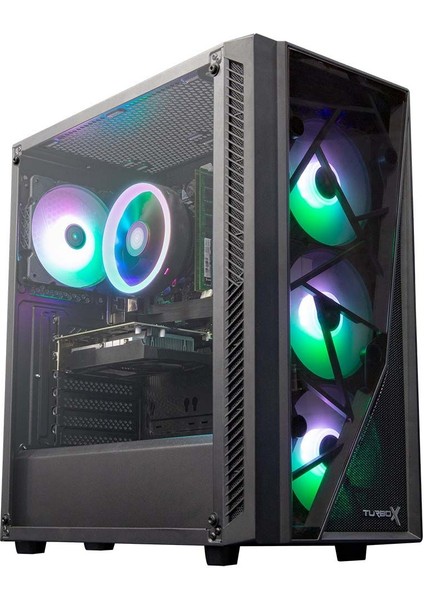DRX3808 Ryzen 5 5600 32GB Ram 512GB M.2 Nvme SSD 8gb RTX3070 27'' Curved Freedos Oyuncu Bilgisayarı