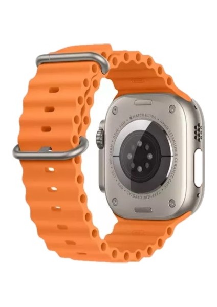 Apple Watch Uyumlu 44 45 46 49 mm Uyumlu Kordon Kayış Silikon Bileklik