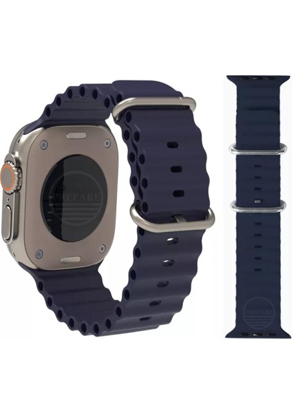 Apple Watch Uyumlu 44 45 46 49 mm Uyumlu Kordon Kayış Silikon Bileklik