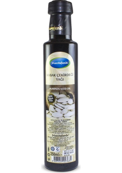 Kabak Çekirdeği Yağı 250 ml