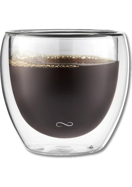 Nuo Enjoy Life Çift Camlı Espresso Bardağı - 150 ml