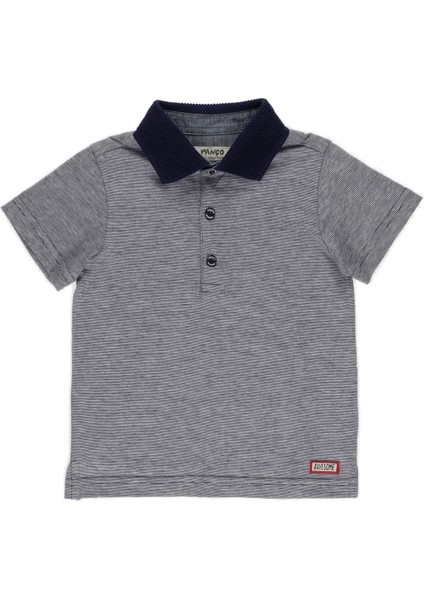 Erkek Bebek Çizgili T-Shirt