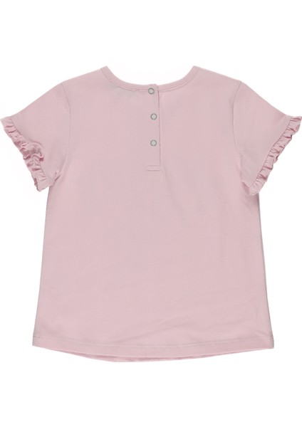 Kız Bebek Baskı Detaylı T-Shirt fiyatları