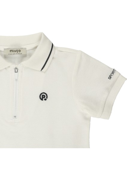 Erkek Bebek Triko Yakalı Pike T-Shirt modelleri