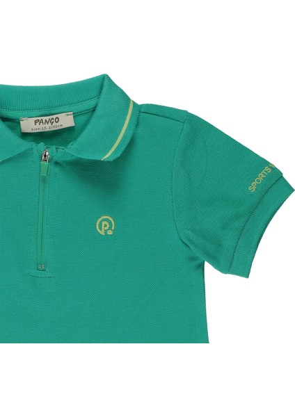 Erkek Bebek Triko Yakalı Pike T-Shirt modelleri