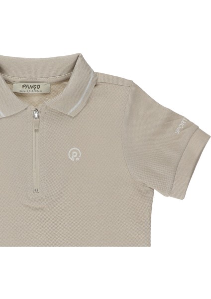 Erkek Bebek Triko Yakalı Pike T-Shirt modelleri