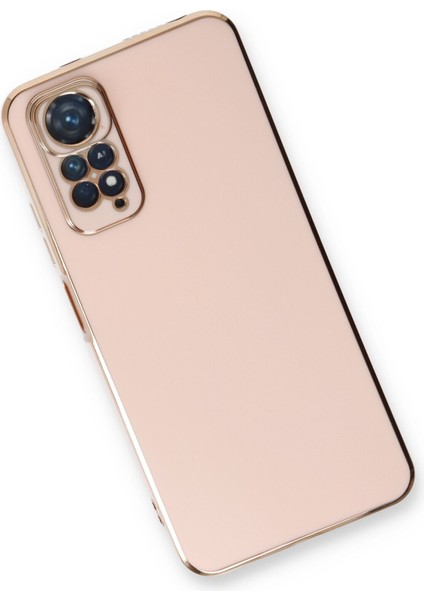 Xiaomi Redmi Note 11S Kılıf Volet Silikon - Pembe 300099