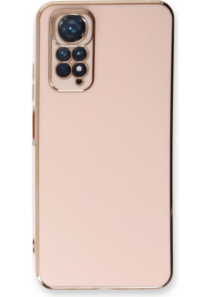 Xiaomi Redmi Note 11S Kılıf Volet Silikon - Pembe 300099