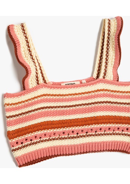 Kroşe Crop Üst Askılı modelleri