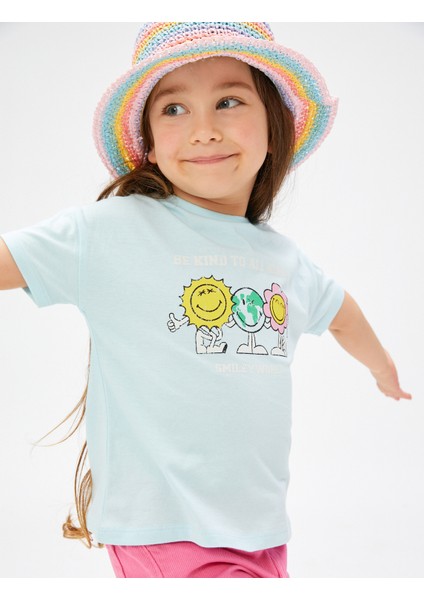 Smileyworld® Tişört Lisanslı Kısa Kollu Bisiklet Yaka