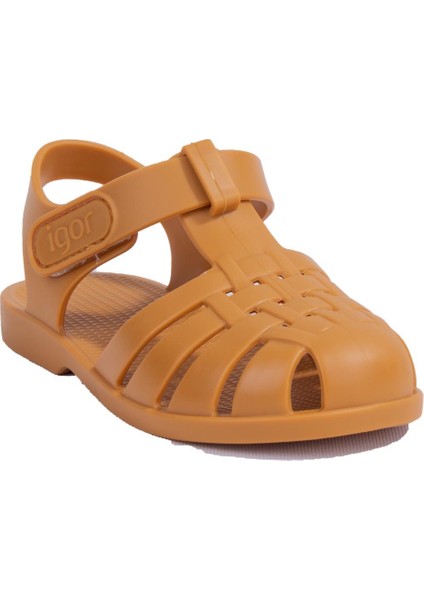 S10288 Clasıca V. Hardal Ortopedik Günlük Erkek Çocuk Sandalet