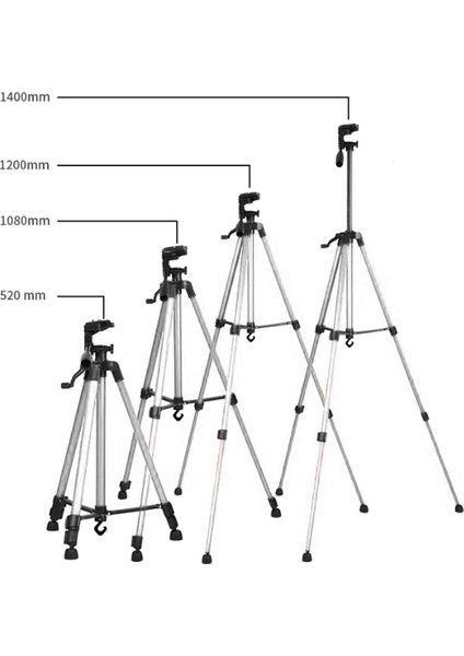 3366 Tripod - Gümüş