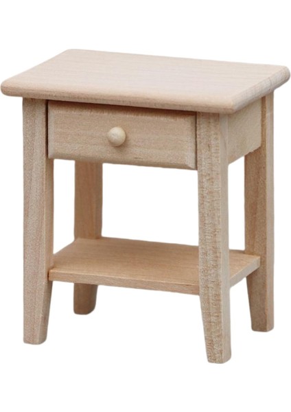 1/12 Dollhouse Night Stands Diorama Için Ahşap Dolap Oyun Modeli (Yurt Dışından)