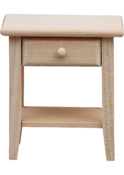 1/12 Dollhouse Night Stands Diorama Için Ahşap Dolap Oyun Modeli (Yurt Dışından)