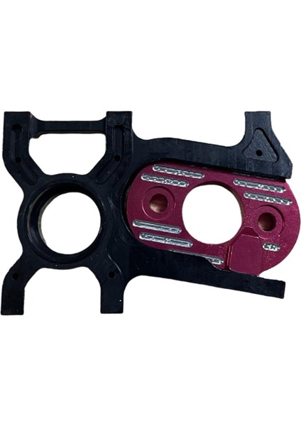 Arrma Için Alüminyum Alaşımlı Motor Temel Montaj Parçaları 1/7 1/8 Araç Aksesuarı Siyah (Yurt Dışından)