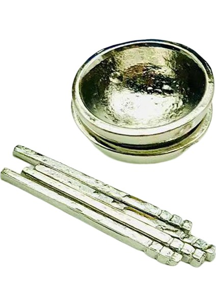 1/12 Dollhouse Mutfak Tesisleri Dollhouse Mutfak Aksesuarları Çocuklar Için Argent Bowl (Yurt Dışından)