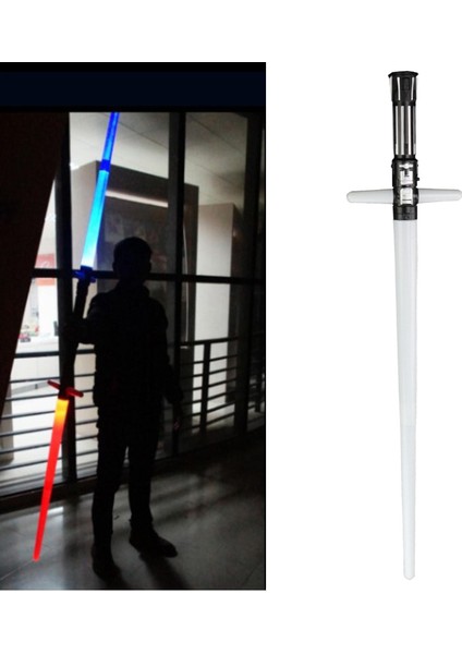 2x2 In-1 LED Yanıp Sönen Lightsaber Roleplay Savaşı Fighters Oyuncak Doğum Günü Hediyeleri (Yurt Dışından) indirimleri