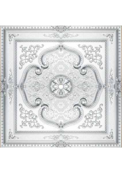 Kare Saray Tavan Göbek 120*120 cm