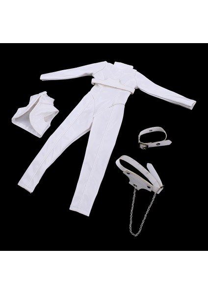 1: 6 Ölçekli Catsuit + Mini Ceket + Kemer 12 Inç Ht, Phicen Ph, Beyaz (Yurt Dışından) fırsatları