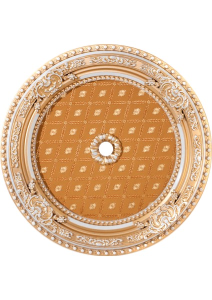 Oval Saray Tavan Göbek 60 cm