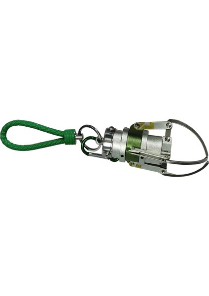 Sevgililer Günü Mezuniyet Yeşil Metal Pençe Vinç Makinesi Anahtarlık Kolye (Yurt Dışından)