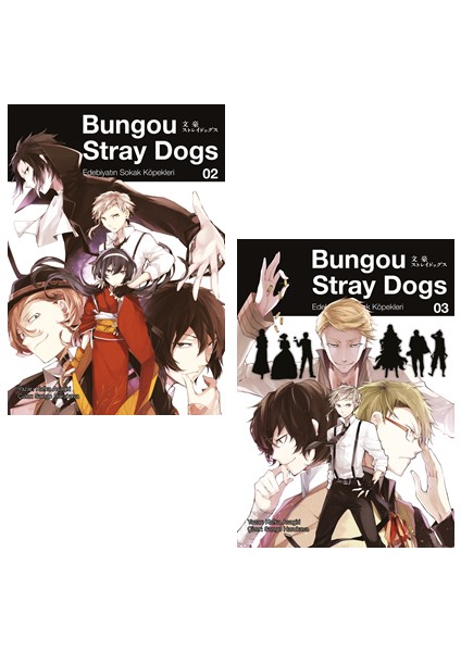 Bungou Stray Dogs 2-3. Ciltler Manga Seti