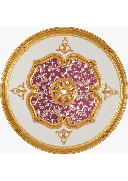 Oval Saray Tavan Göbek 120 cm