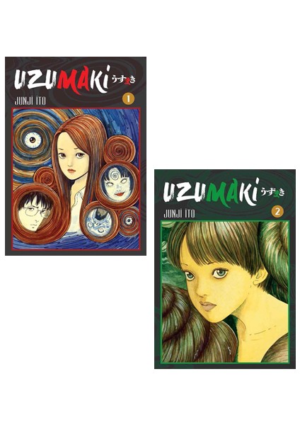 Uzumaki 1-2. Ciltler Manga Seti