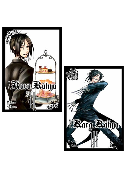 Kara Kahya 2-3. Ciltler Manga Seti