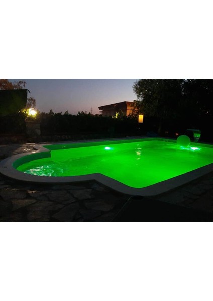 32 watt Yeşil Kovansız SMD Led Havuz Lambası ( 21 Cm Çapındaki Kovana Uyumlu )