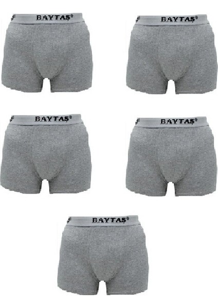 Pamuklu Ekonomik Likralı Erkek Boxer 5 Lı modelleri