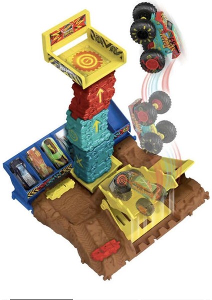 Hot Wheels Monster Trucks Arenada Yarı Final Setleri HNB12-HNB94