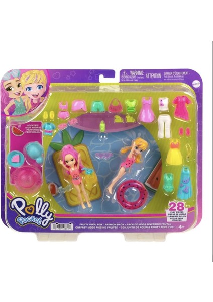 Polly Pocket ve Arkadaşları Farklı Moda Aksesuarları Oyun Setleri HNF51-HKV95