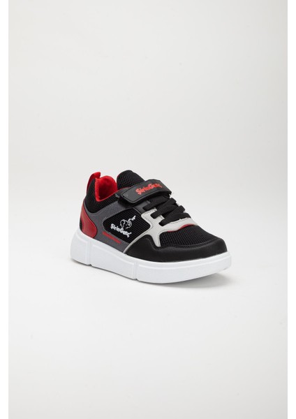 Şirinbebe Şiringenç Kalın Taban Siyah Erkek Çocuk Spor Ayakkabı modelleri