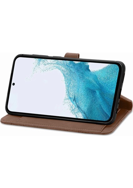 Samsung Galaxy A54 5g Çiçek Baskılı Pu Desen Pu Deri Fermuar Cep Kılıfı Cüzdan Stand Telefon Kapağı (Yurt Dışından) modelleri