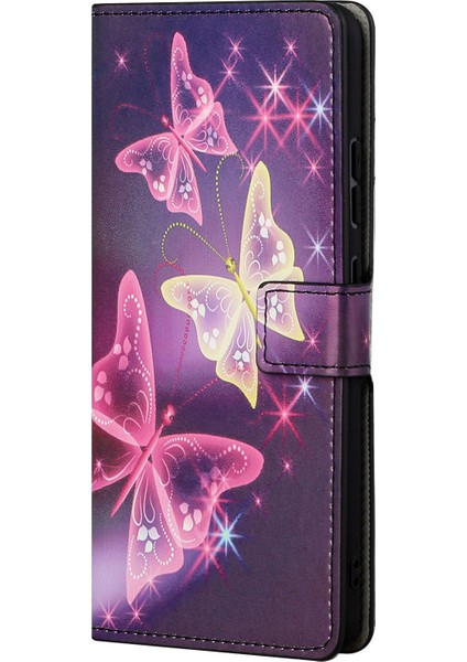 Desen Baskı Cüzdan Şok Geçirmez Kasa Pu Deri Flip Manyetik Koruyucu Kapak Samsung Galaxy A33 5g (Yurt Dışından) fırsatları