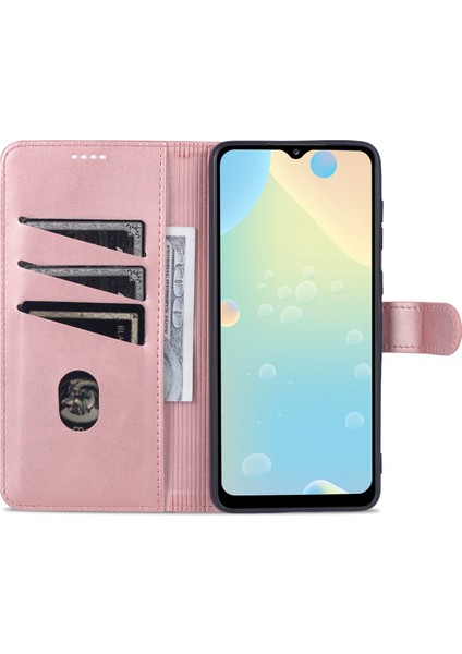 Samsung Galaxy A33 5g Şok Geçirmez Katlanabilir Stand Telefon Kapağı Aksesuarı Için Azns Pu Deri Cüzdan Kılıf (Yurt Dışından) fırsatları