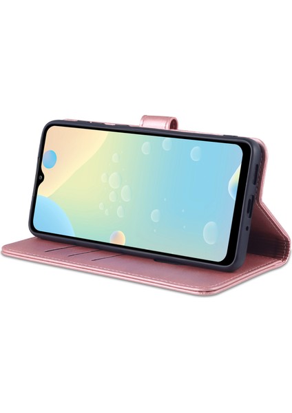 Samsung Galaxy A33 5g Şok Geçirmez Katlanabilir Stand Telefon Kapağı Aksesuarı Için Azns Pu Deri Cüzdan Kılıf (Yurt Dışından) indirimleri