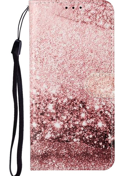 Desen Baskı Pu Deri + Tpu Manyetik Toka Telefon Kapağı Kılıfı Samsung Galaxy A33 5g Için Katlanabilir Stand Cüzdanı (Yurt Dışından)
