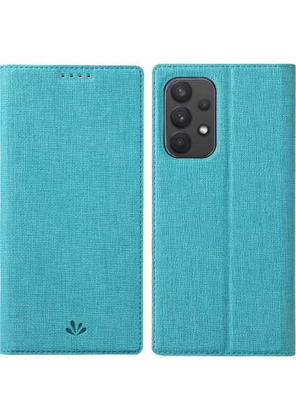 Vili Dmx Serisi Pu Deri Stand Cep Telefon Kılıfı Şok-Absorbing Otomatik Manyetik Kapalı Telefon Kapağı Samsung Galaxy A33 5g Için Kart Yuvası (Yurt Dışından)