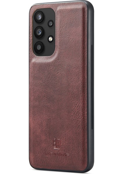 Dg.ming Bölünmüş Deri Cüzdan Kılıfı Folio Flip Stant Çıkarılabilir Manyetik Telefon Kapağı Samsung Galaxy A33 5g (Yurt Dışından) fırsatları