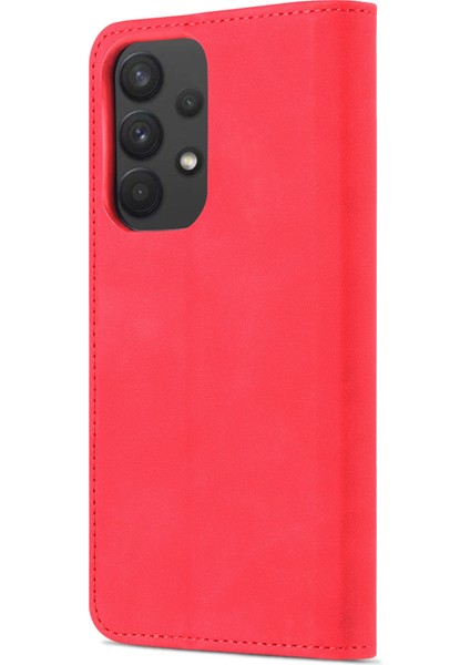 Samsung Galaxy A33 5g Şok Geçirmez Katlanabilir Stand Telefon Kapağı Aksesuarı Için Azns Pu Deri Cüzdan Kılıf (Yurt Dışından) modelleri