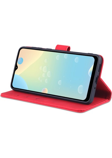 Samsung Galaxy A33 5g Şok Geçirmez Katlanabilir Stand Telefon Kapağı Aksesuarı Için Azns Pu Deri Cüzdan Kılıf (Yurt Dışından) indirimleri