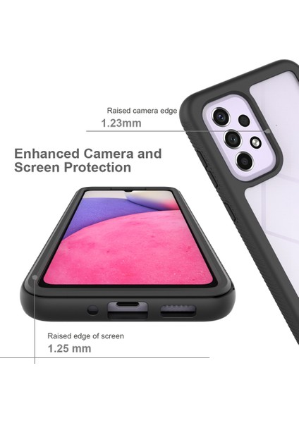 Samsung Galaxy A33 5g Tpu + Pc + Akrilik Damla Dayanıklı Cep Telefonu Koruyucu Kapak (Yurt Dışından)