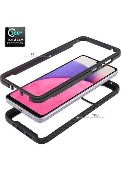 Samsung Galaxy A33 5g Tpu + Pc + Akrilik Damla Dayanıklı Cep Telefonu Koruyucu Kapak (Yurt Dışından)