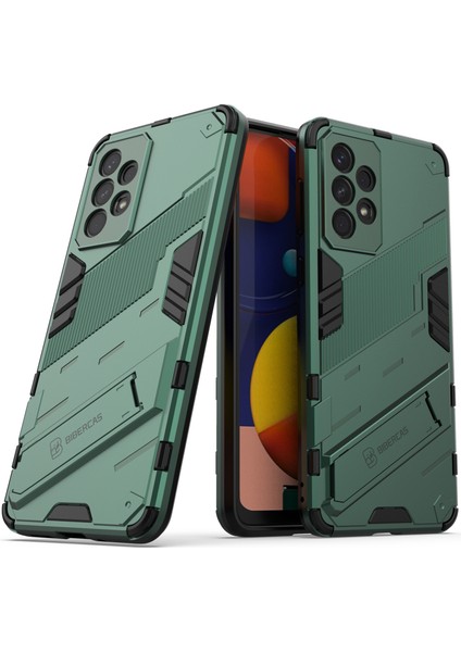 Samsung Galaxy A33 5g Için Shockproof Kickstand Telefon Kasası Tpu + Pc Hybrid Kapak (Yurt Dışından)