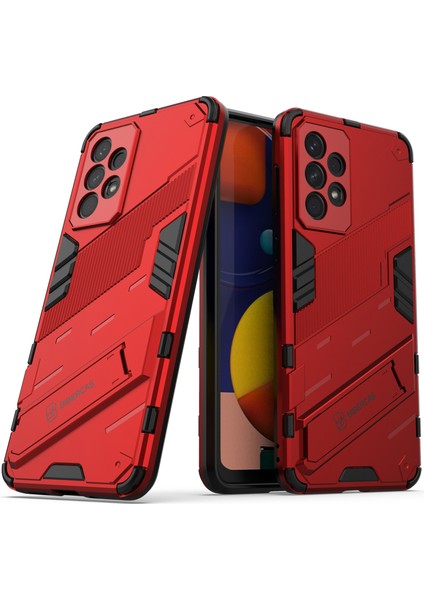 Samsung Galaxy A33 5g Için Shockproof Kickstand Telefon Kasası Tpu + Pc Hybrid Kapak (Yurt Dışından)