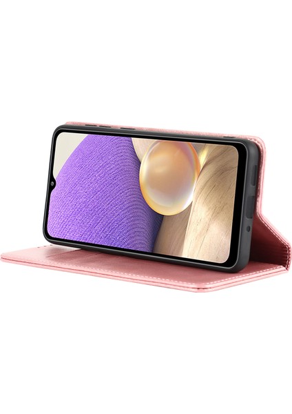 Samsung Galaxy A33 5g Için Manyetik Otomatik Emici Pu Deri Kasa, Folio Flip Cüzdan Standı Telefon Kapağı (Yurt Dışından) indirimleri