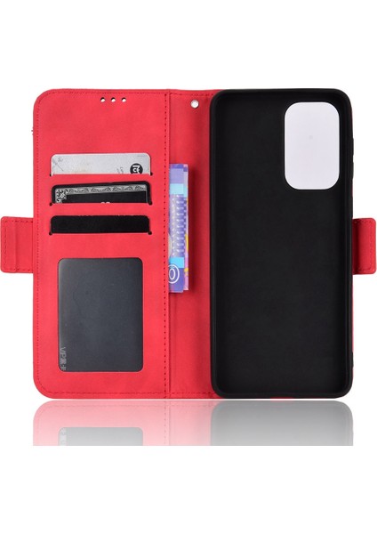 Samsung Galaxy A33 5g Birden Fallbole Kart Yuvaları Telefon Kapağı Pu Deri Cüzdan Stand Folio Flip Kılıf (Yurt Dışından) indirimleri